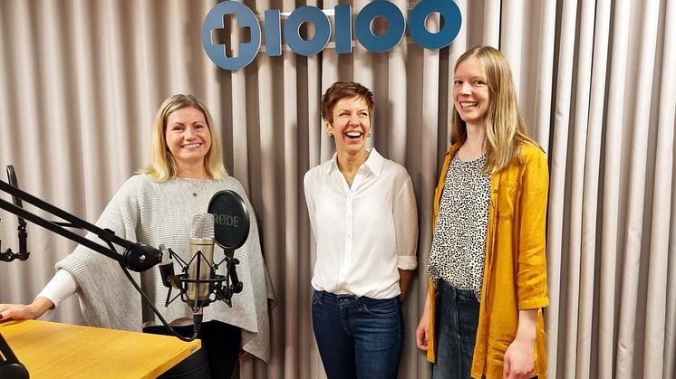 Fr v Helena Hvitfeldt, Jenny Mörnberg och Hillevi Andersson