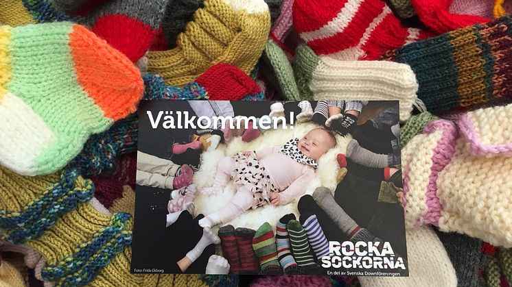   Välkomstpaket till alla nyfödda med Downs syndrom - Rocka babysockorna