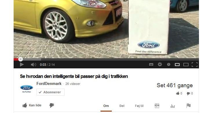 Den intelligente bil passer på dig i trafikken