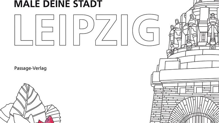Titelbild "Male deine Stadt - Leipzig", Passage-Verlag