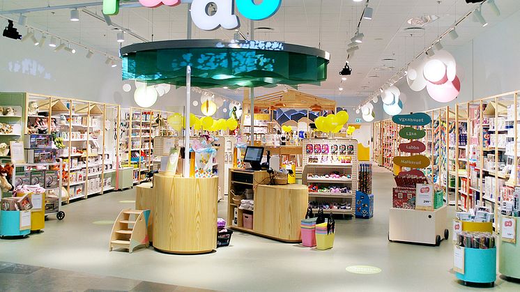 Pando är ett lekfullt och kreativt butikskoncept som ska stimulera barn till mer lek och pyssel.