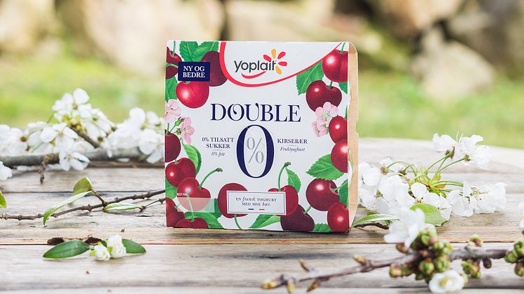 Yoplait Couble 0% Kirsebær
