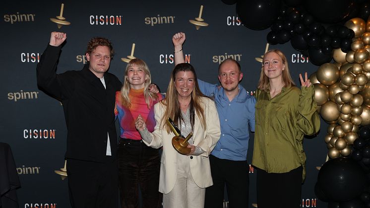 Tradera och BCW vinner guld och silver på årets Spinngala.