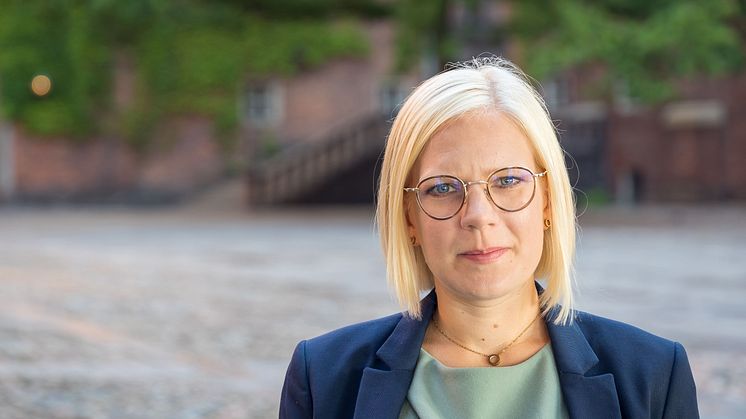 Karin Ernlund (C), arbetsmarknads- och integrationsborgarråd.