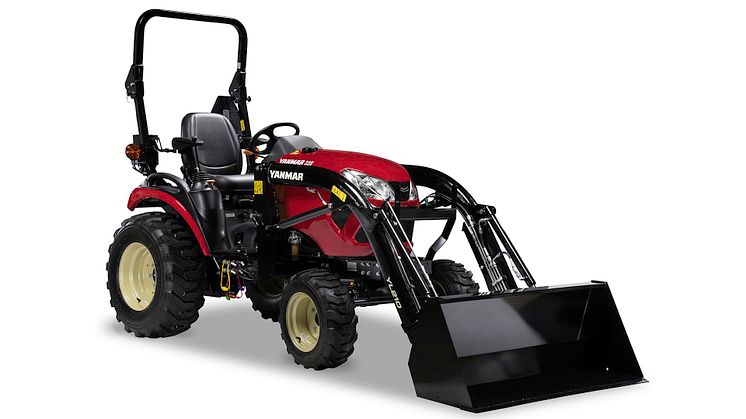 The Yanmar SA325 compact utility tractor.