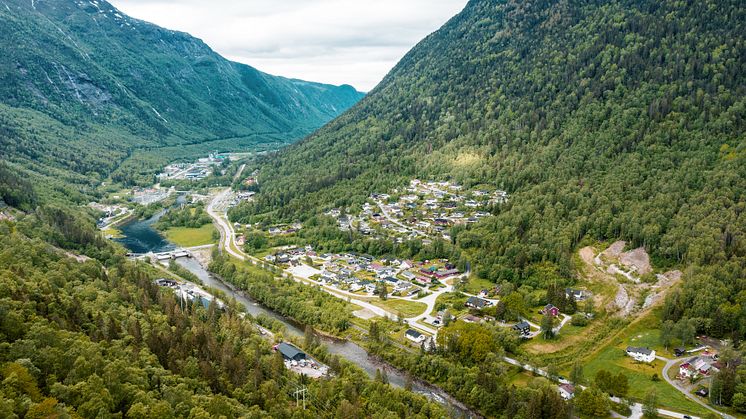DC2-Telemark is located in the idyllic valley of Rjukan, Norway. 
