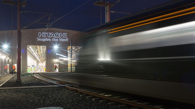 Hitachi Rail to receive 100% renewable electricity from ScottishPower
