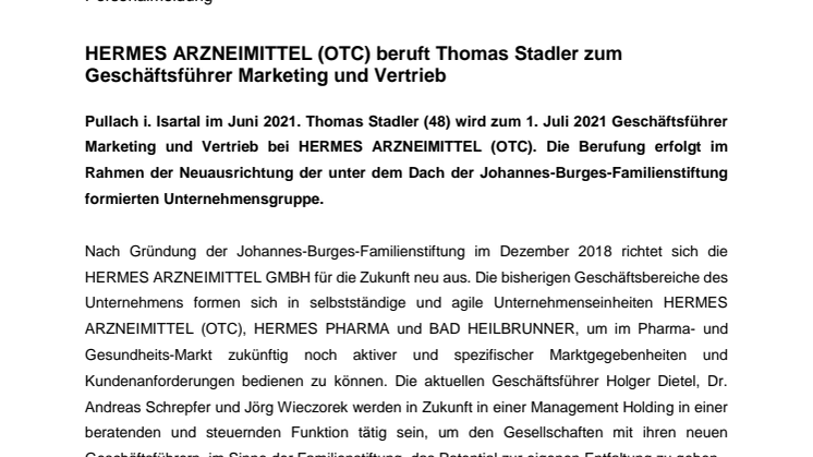 Pressemitteilung Personalie Thomas Stadler wird Geschäftsführer Marketing und Vertrieb.pdf