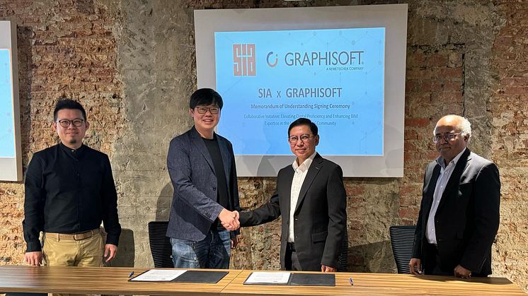 Graphisoft and Singapore Institute of Architects Sign MOU to Elevate Digital Capabilities of Singapore-based Architects