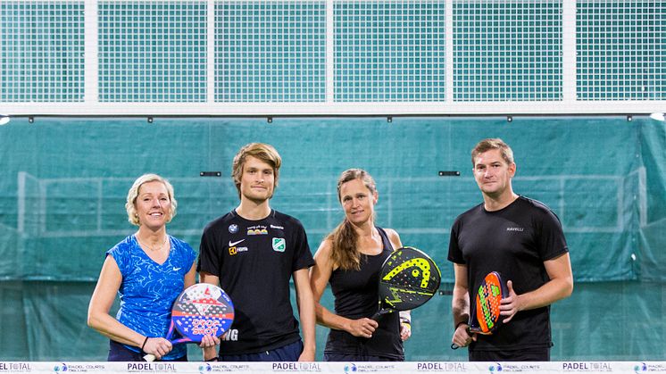 Padelfebern har nått Skellefteå