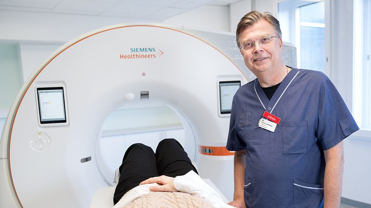 Tomas Jernberg, röntgen av patient
