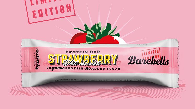 Strawberry White Chocolate Protein Bar