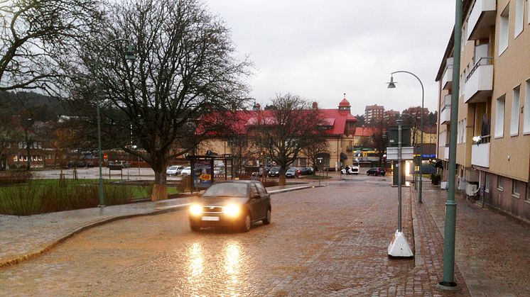 Trafiken släpps på igen vid järnvägsstationen 