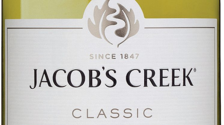 Nyhet 1 mars i Systembolagets ordinarie sortiment från Jacob’s Creek Wines