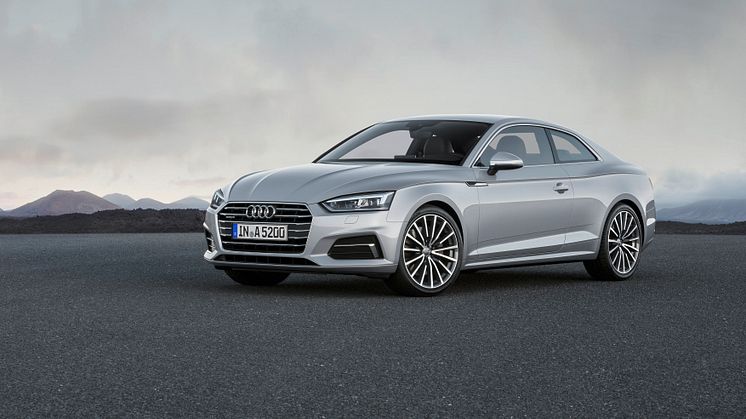 Sportslig elegance – den nye Audi A5 og S5 Coupé 