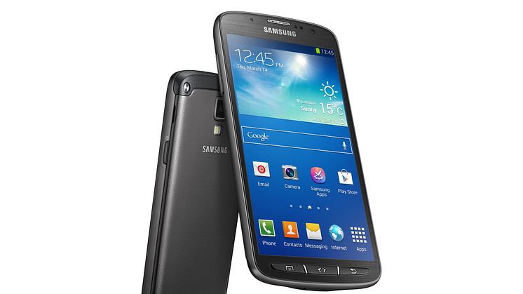 Samsung Galaxy S4 Active i vått og tørt