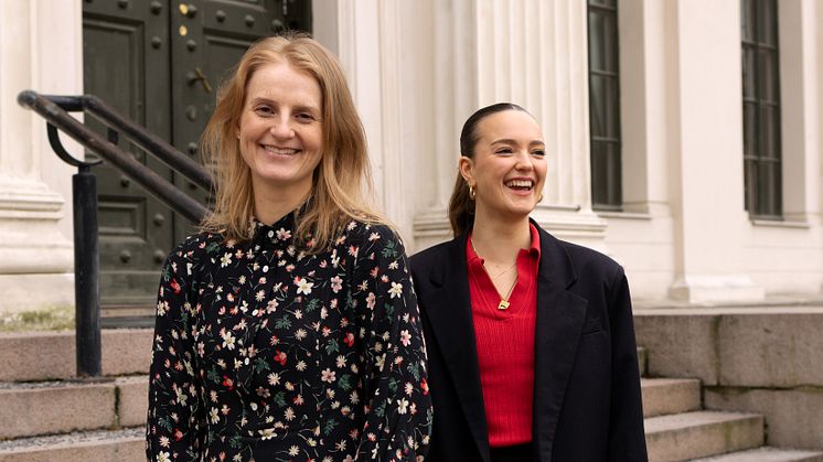 Fra venstre: Marte Brunelius og Julianne Fjær Foto: Helene Jelsø Spanthus 