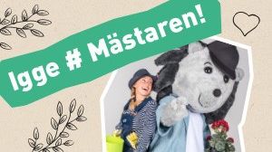Event-späckat år med Tyresö Centrums nya maskotar Igge & Mästaren