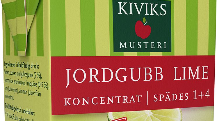 Ny smak bland våra frukt- & bärdryckskoncentrat