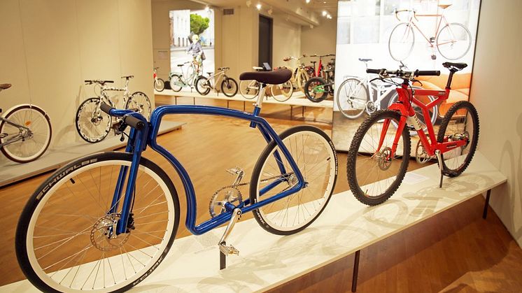 "Bikes! Das Fahrrad neu erfinden" bis zum 1.10.2017 im GRASSI Museum für Angewandte Kunst in Leipzig