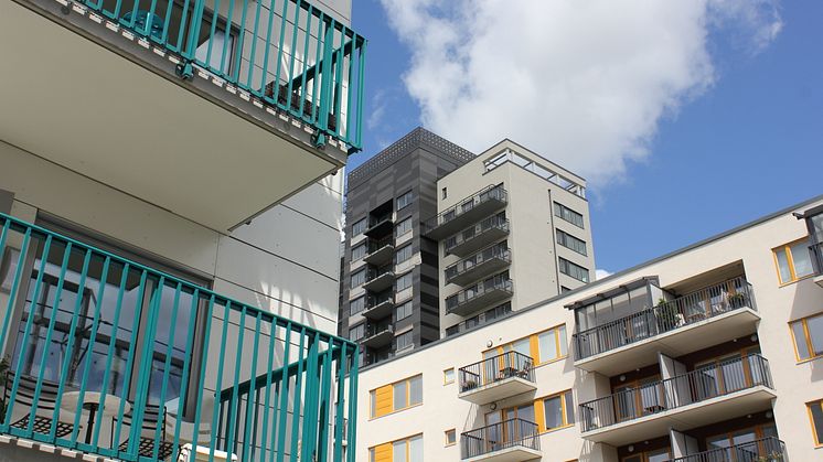BRF Fajansen på Hisingen i Göteborg. Källa: Cembrit