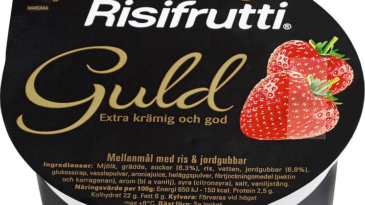 Premiär för Risifrutti® Guld och Risifrutti® Lättsockrad