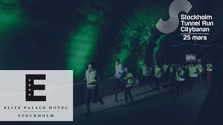 Elite Hotels of Sweden AB startar samarbete med Stockholm Tunnel Run Citybanan 2017