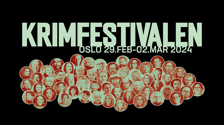 48 norske og internasjonale forfattere kommer til Krimfestivalen i Oslo denne våren. Alle festivalens 32 arrangement er gratis og åpne for alle
