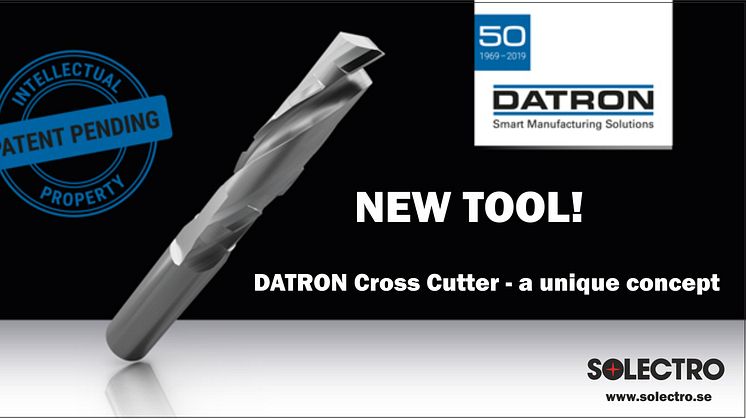 DATRONs nya fräsverktyg: Cross Cutter 