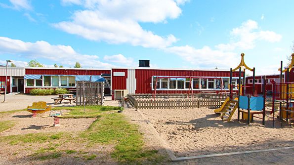 Björklunda förskola i Öjebyn öppnar upp efter sanering av lokalerna. Foto: Magnus Johansson