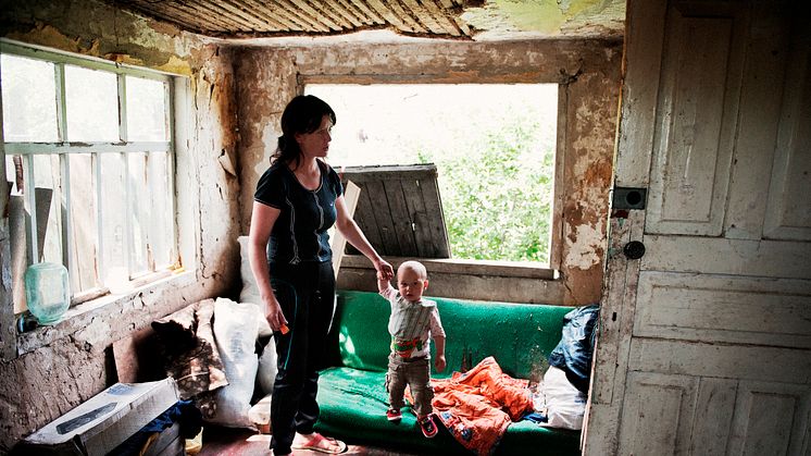 Canon stödjer SOS Barnbyars arbete i Ukraina