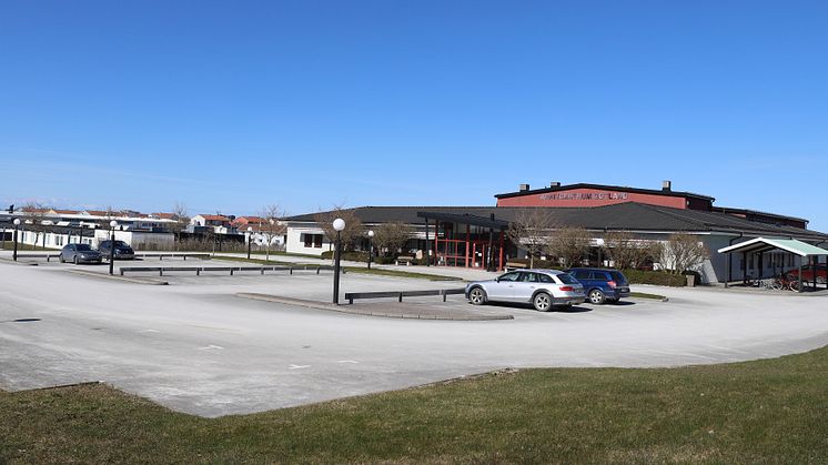 Avyttringen av en samhällsfastighet i Visby, Gotlands län.  Tomtarealen motsvarar cirka 14 600 kvm