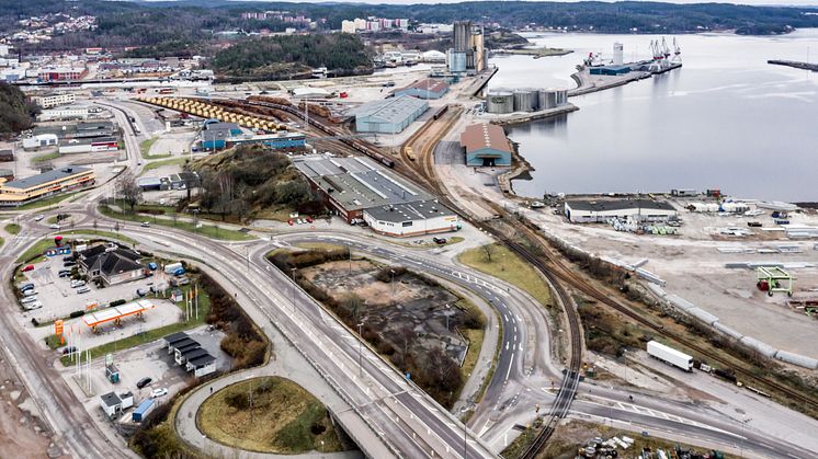 Uddevalla Hamnterminal.