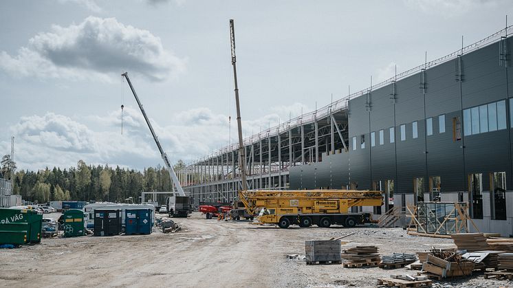 SGDS Gruppen AB med Dahl och Optimera bygger ett nytt ultramoderna centrallager i Håbo Kommun, ett samarbete med Logicenter