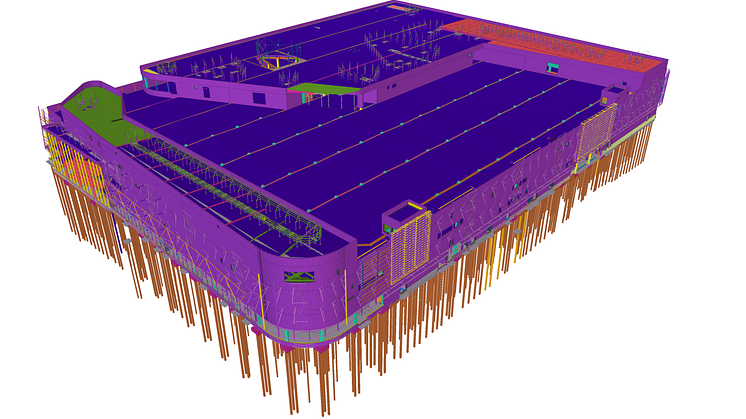 Tekla BIM Awards 2017 -voittaja Easton Helsingin tietomalli 