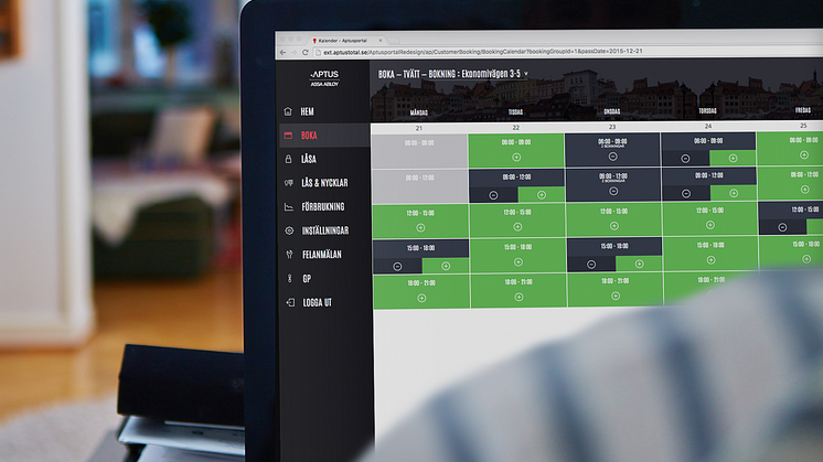 Aptusportal Styra modul Bokning 