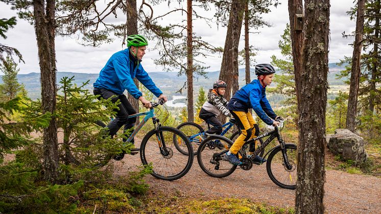 Nätverk för cykling ska öka attraktionskraften för friluftsliv