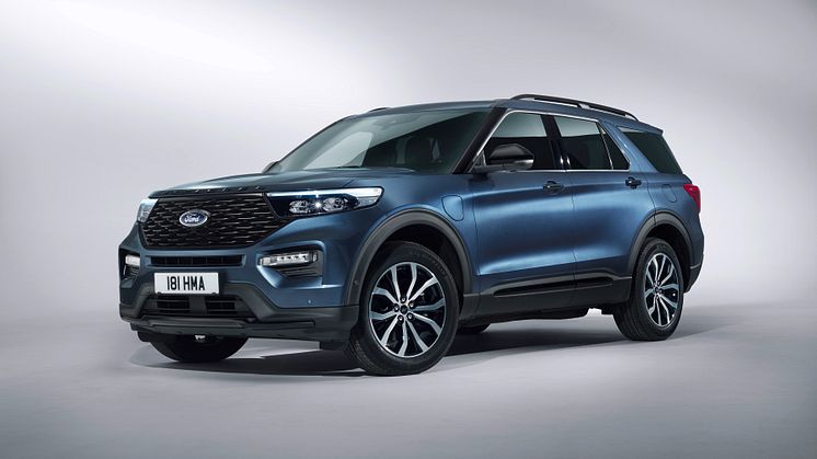 Nye, store Ford Explorer ladbar hybrid SUV kommer til Norge