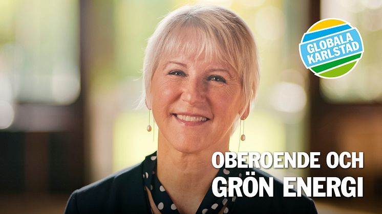 Margot Wallström besöker Karlstads Universitet. 