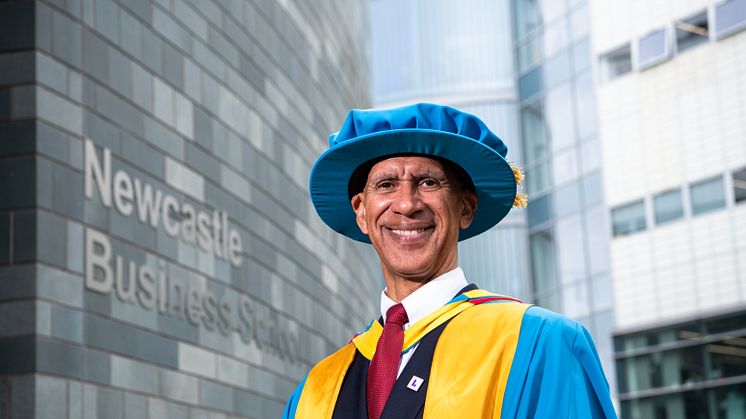 John Mark Williams, Chief Executive of the Institute of Leadership, has received an Honorary Doctorate of Civil Law from Northumbria University.