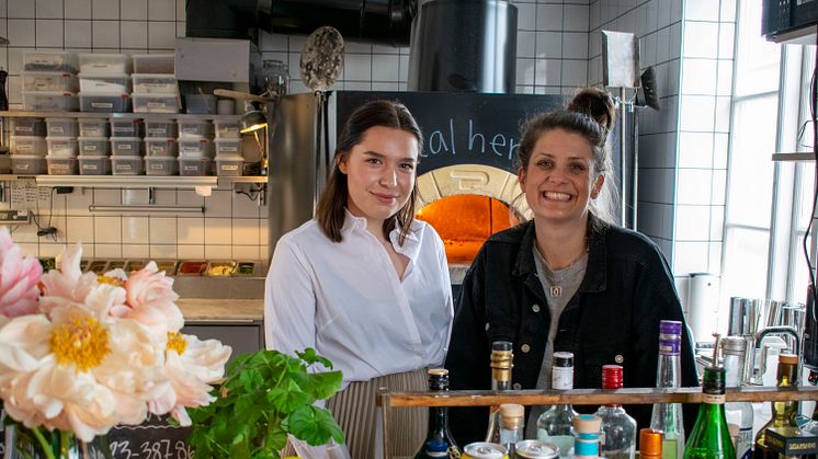 My Bergström och Lisa Hellmér från Pensionatet i Piteå.