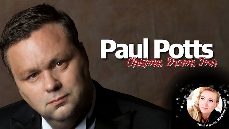 Paul Potts Christmas Dream Tour