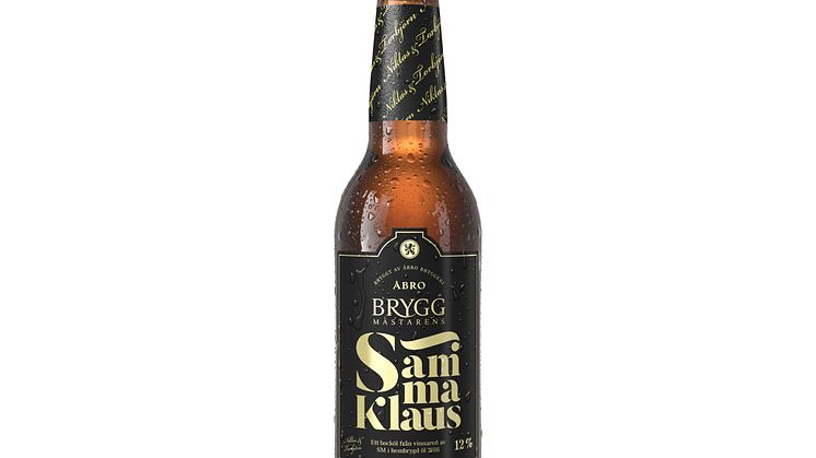 Bryggmästarens Samma Klaus finns på Systembolaget från och med den 21 oktober