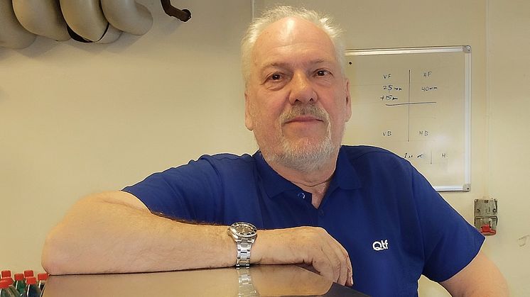 Björn Carlsson, teknisk chef och grundare av QTF Sweden AB