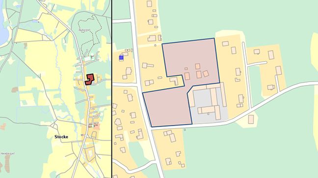Planprocess för flerbostadshus, radhus eller villor kan påbörjas på den nedbrunna snickerifabrikens tomt i Stöcke.