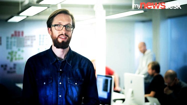 Richard Johansson, utvecklare på Mynewsdesk