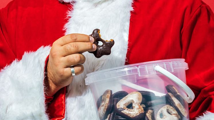 Snacking around the Christmas Tree