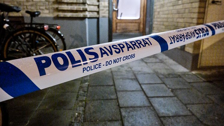 Polisavspärrning