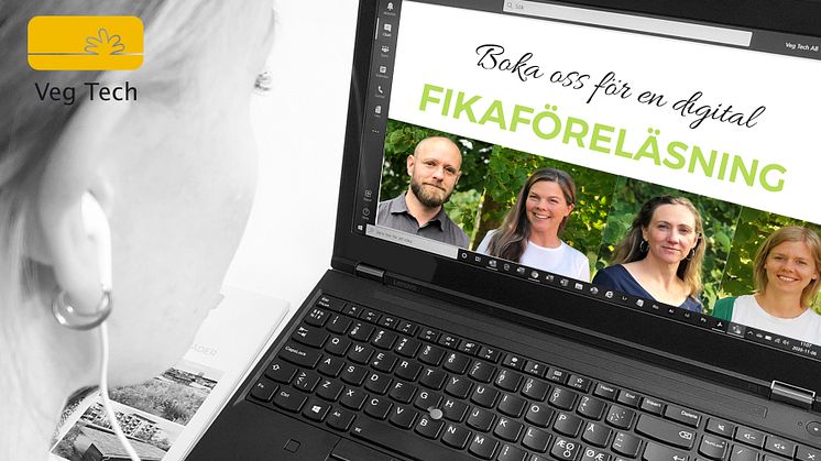 Dags för en fika? - Veg Tech bjuder in till kunskapshöjande fikaföreläsningar