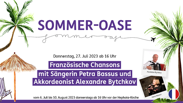 Sommer-Oase: Französische Chansons